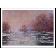 River Thawing near Vetheuil 1880, A New Print Of a Painting By Adolphe Monet