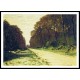 Road in a Forest Fontainebleau 1864, A New Print Of a Painting By Adolphe Monet