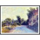 Road near Giverny 02 1885, A New Print Of a Painting By Adolphe Monet