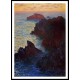 Rocky Point at Port Goulphar 1886, A New Print Of a Painting By Adolphe Monet