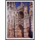 Rouen Cathedral 01 1894, A New Print Of a Painting By Adolphe Monet