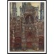 Rouen Cathedral The Portal Harmony in Brown 1894, A New Print Of a Painting By Adolphe Monet