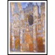 Rouen Cathedral The Portal at Midday 1893, A New Print Of a Painting By Adolphe Monet