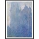 Rouen Cathedral in the Fog 1894, A New Print Of a Painting By Adolphe Monet