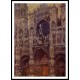 Rouen Cathedral the Portal Grey Weather 1892, A New Print Of a Painting By Adolphe Monet