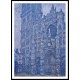 Rouen Cathedral the Portal Grey Weather 1894, A New Print Of a Painting By Adolphe Monet