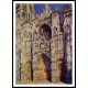 Rouen Cathedral the Portal and the Tour dAlbane Full Sunlight 1894, A New Print Of a Painting By Adolphe Monet