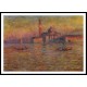 San Giorgio Maggiore 2 1908, A New Print Of a Painting By Adolphe Monet