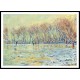 Scaters in Giverny 1899, A New Print Of a Painting By Adolphe Monet