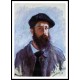 Self Portrait with a Beret 1886, A New Print Of a Painting By Adolphe Monet