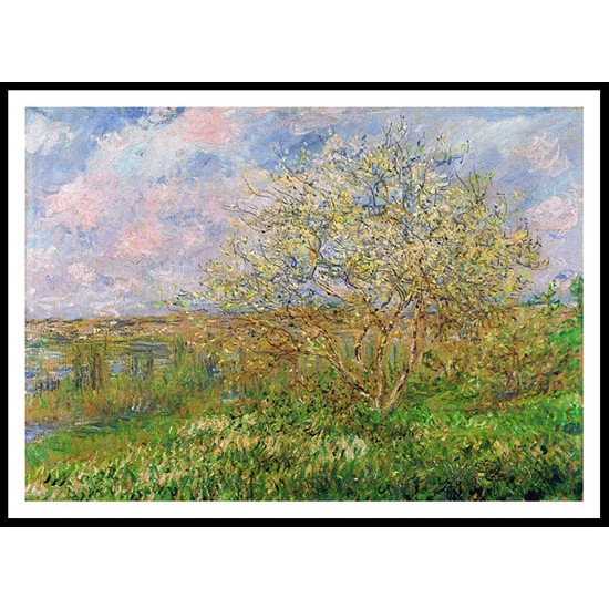 Springtime 1880, A New Print Of a Painting By Adolphe Monet