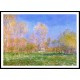 Springtime in Giverny 1890, A New Print Of a Painting By Adolphe Monet