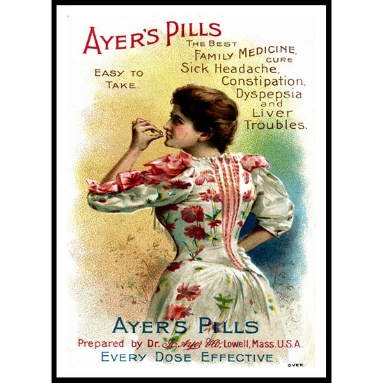 Ayers 02, A New Print Of a Vintage Advert