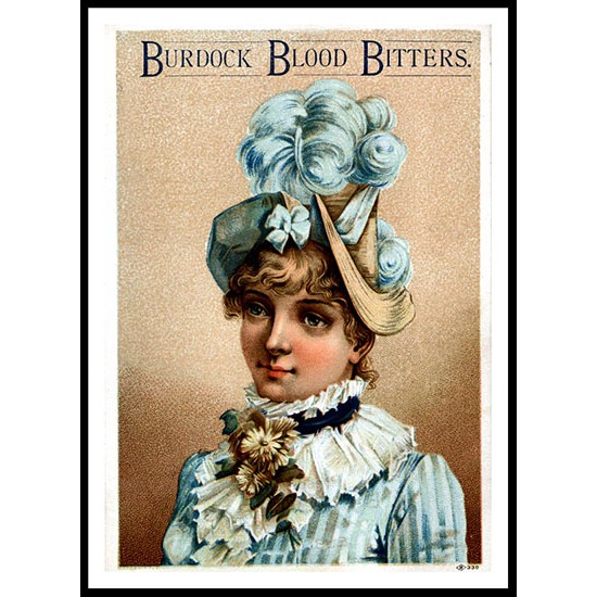 Blood Bitters, A New Print Of a Vintage Advert