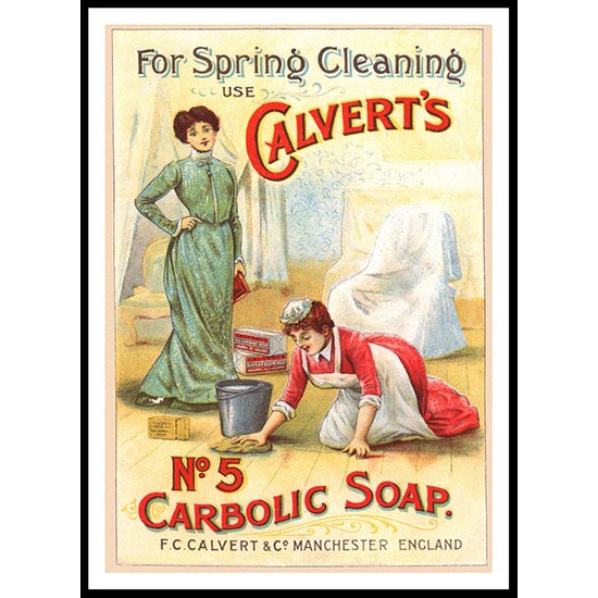 Calverts, A New Print Of a Vintage Advert