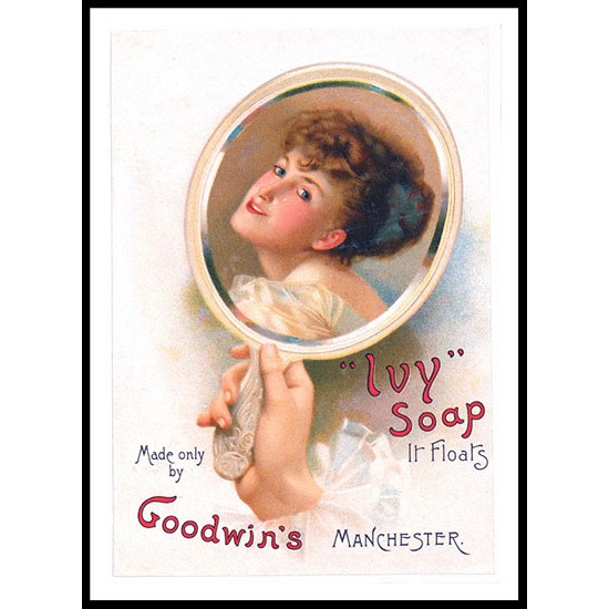 Ivy Soap 03, A New Print Of a Vintage Advert