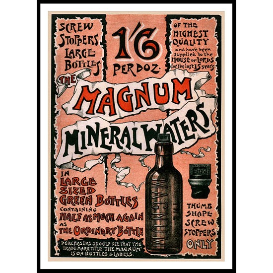 Magnum, A New Print Of a Vintage Advert