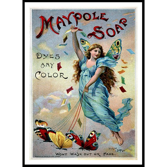 Maypole 02, A New Print Of a Vintage Advert