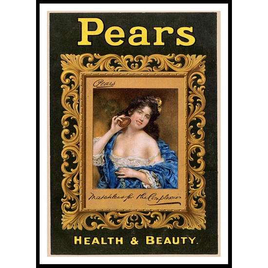 Pears 08, A New Print Of a Vintage Advert