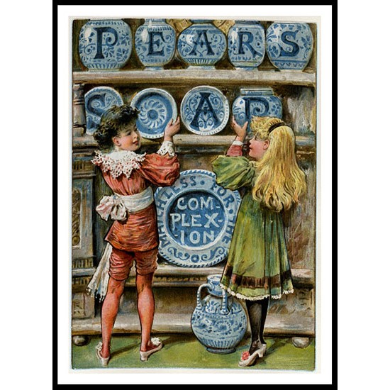 Pears Soap 05, A New Print Of a Vintage Advert