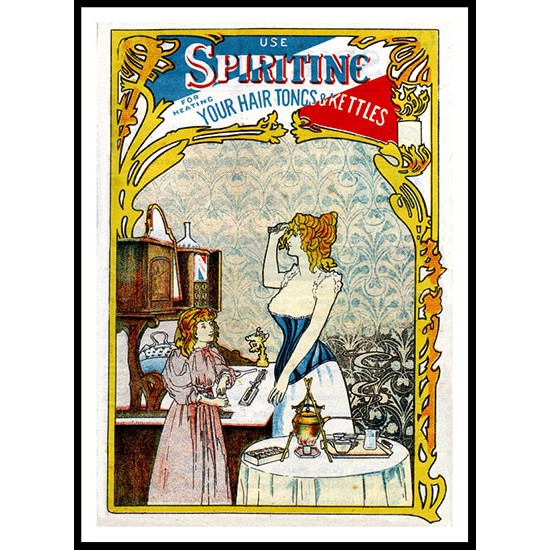 Spiritine, A New Print Of a Vintage Advert