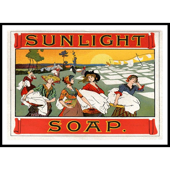 Sunlight 09, A New Print Of a Vintage Advert