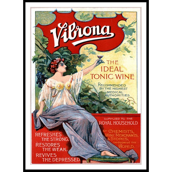 Vibrona, A New Print Of a Vintage Advert