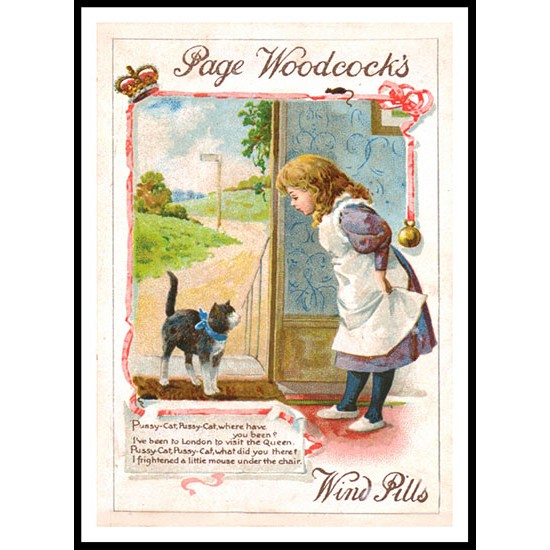 Wind Pills 05, A New Print Of a Vintage Advert