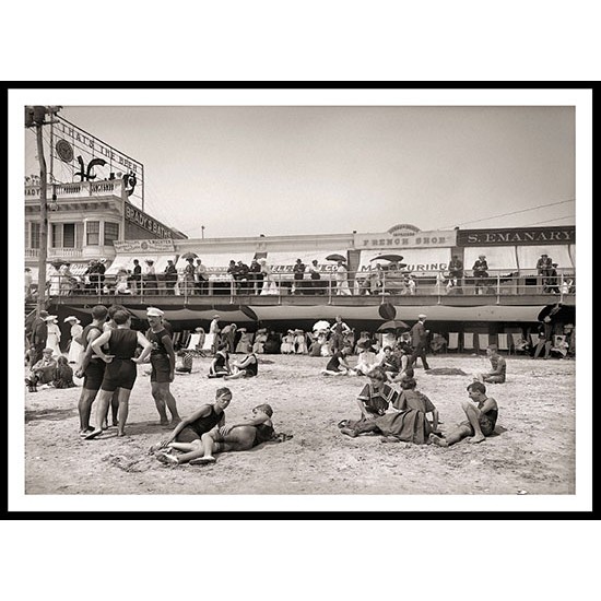 Atlantic City 1904, A New Print Of an American Street Scene Photochrom