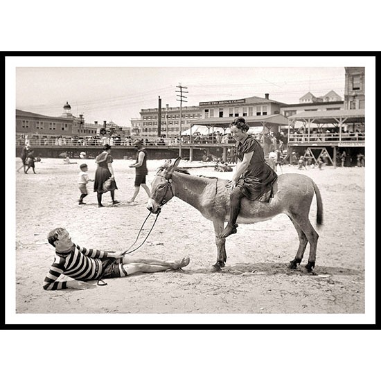 Atlantic City 1905b, A New Print Of an American Street Scene Photochrom