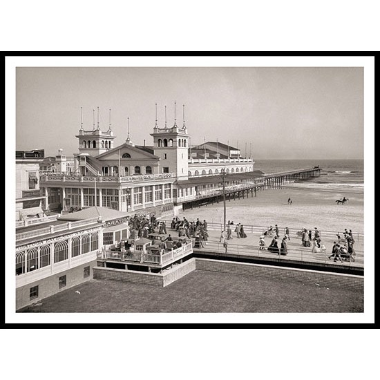 Atlantic City 1905g, A New Print Of an American Street Scene Photochrom