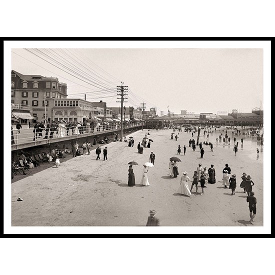 Atlantic City 1906, A New Print Of an American Street Scene Photochrom