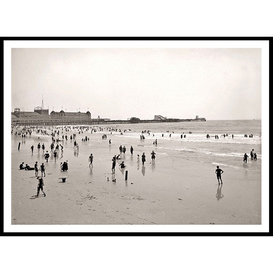 Atlantic City 1906d, A New Print Of an American Street Scene Photochrom