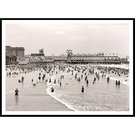 Atlantic City 1911, A New Print Of an American Street Scene Photochrom