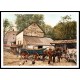 Farmyard Scene USA 1900, A New Print Of an American Street Scene Photochrom