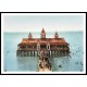 Garfield Bathing Pavilion Great Salt, A New Print Of an American Street Scene Photochrom