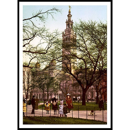 Madison Square New York 1901, A New Print Of an American Street Scene Photochrom Madison Square New York 1901, A New Print Of an American Street Scene Photochrom