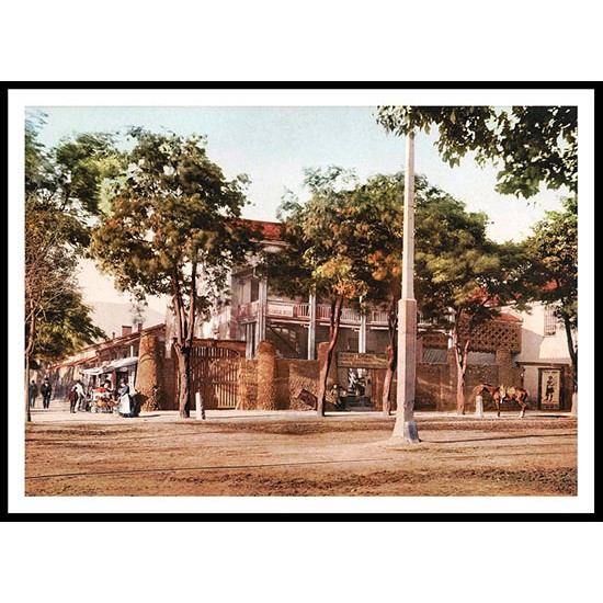 Old Tithing House Salt Lake, A New Print Of an American Street Scene Photochrom