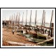 Oyster Smacksatthe Levee New Orleans 1900, A New Print Of an American Street Scene Photochrom