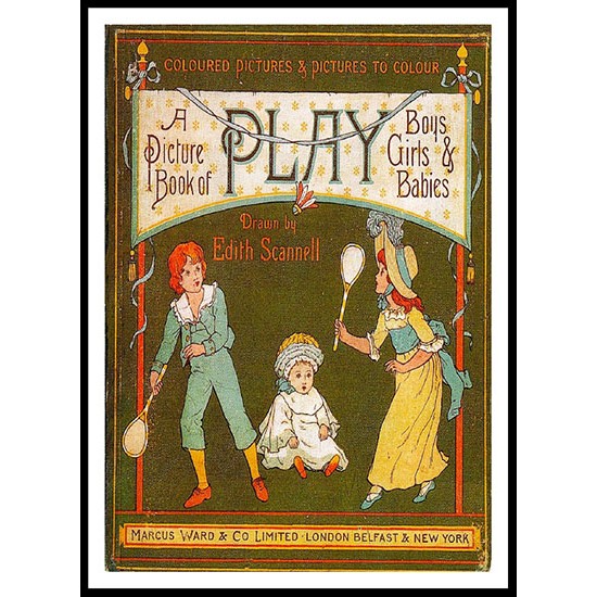 A Picture Book of Play, A New Print of a Vintage Childrens Book