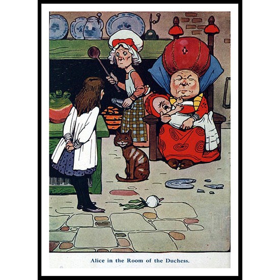 Alice 1916, A New Print of a Vintage Childrens Book