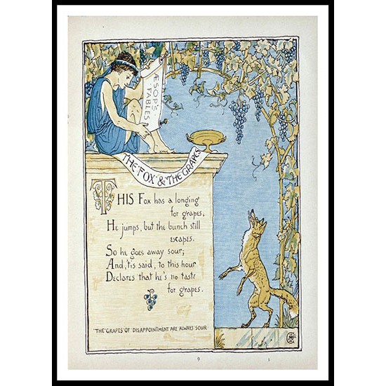 Babys Own Aesop 1887 c, A New Print of a Vintage Childrens Book