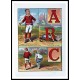 Baseball ABC 1885 a, A New Print of a Vintage Childrens Book