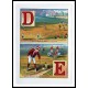 Baseball ABC 1885 d, A New Print of a Vintage Childrens Book