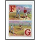 Baseball ABC 1885 f, A New Print of a Vintage Childrens Book