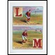 Baseball ABC 1885 l, A New Print of a Vintage Childrens Book