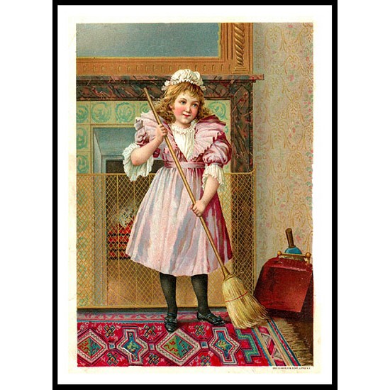 Early Chromolithograph 02, A New Print of a Vintage Childrens Book