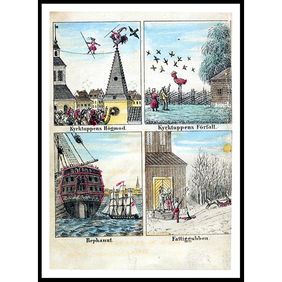 Fairy Tales 1847, A New Print of a Vintage Childrens Book