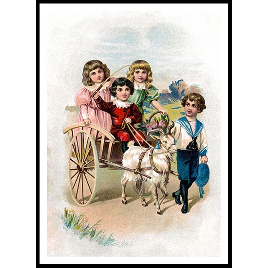 Jolly Playmates, A New Print of a Vintage Childrens Book