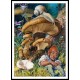 Martin Wiegand German 1867 ) Snail and a Dwarf, A New Print of a Vintage Childrens Book